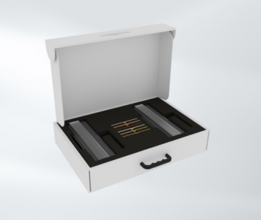Schüco Musterkoffer AWS 75 BS.SI+ WoodDesign